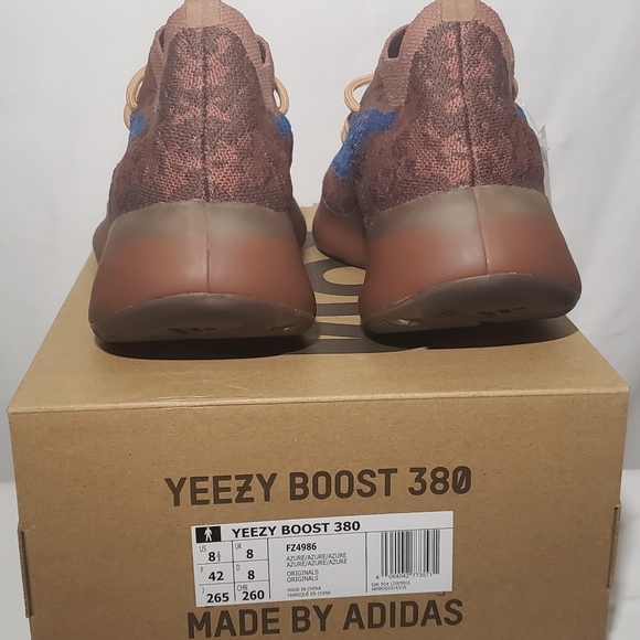Adidas Yeezy Boost 380 Azure Non Reflective - Picture 5 of 8